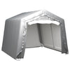 Tienda de almacenamiento Vidaxl 300x300 cm de acero gris