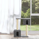 Vidaxl Cat Grakeding Post con graffi di sisal 60 cm grigio chiaro