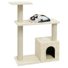 Vidaxl Cat Grakeding Post con graffi di sisal Crema a 70 cm