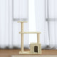 VidaXL cat scratching post with sisal scratching posts 70 cm cream -colored