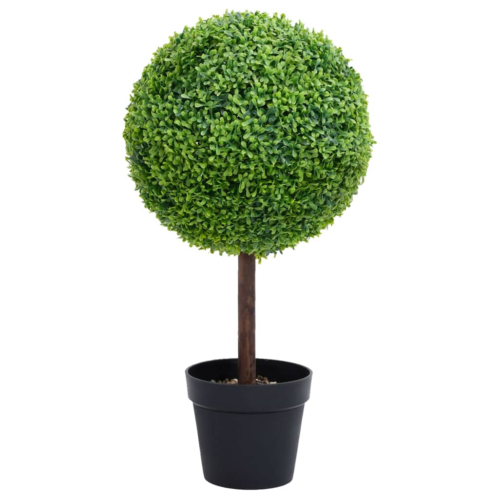 Planta artificial Vidaxl con Pot Buxus Bol Formación de 50 cm verde