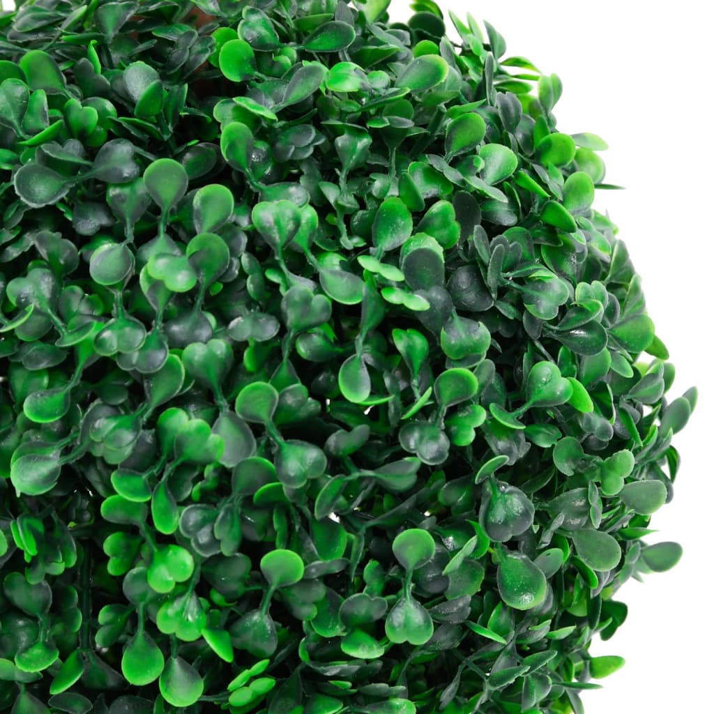 Vidaxl Plant artificiale con vaso boxer sferico Formazione 60 cm Verde
