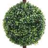 Planta artificial Vidaxl con Pot Buxus Bol Formación 118 cm Verde