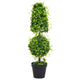 Vidaxl Plant artificiale con vaso buxus 100 cm verde