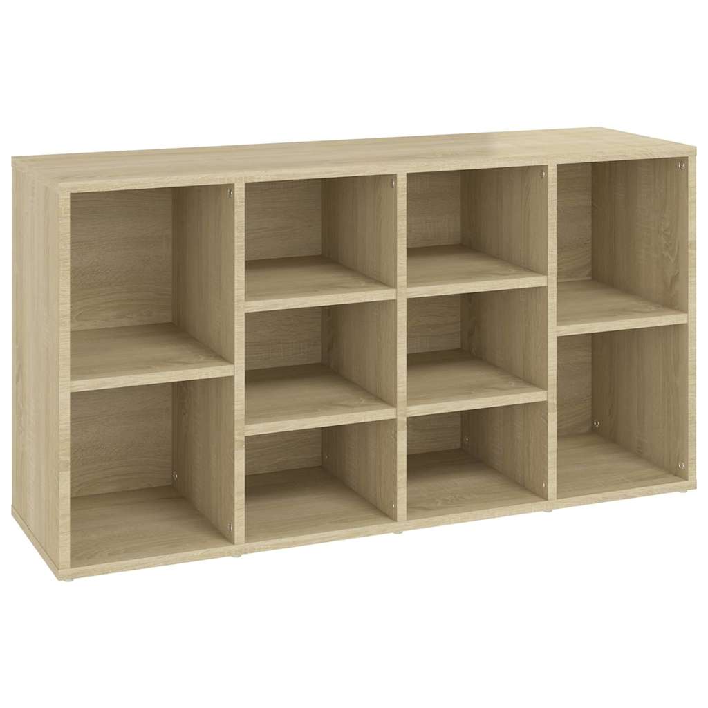 Sofá de zapatos Vidaxl 103x30x54.5 cm de madera procesada Sonoma Oak -Colorado