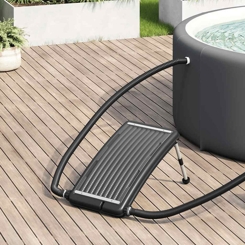 Pannello di riscaldamento della piscina Vidaxl Pannello solare piegata 72.5x46 cm