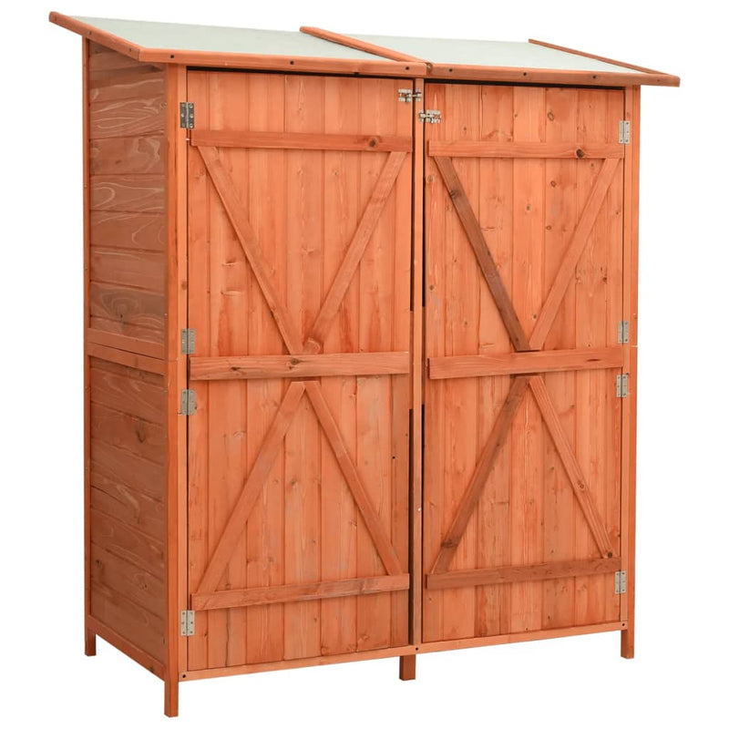Vidaxl Garden capannone 136x75x160 cm Pineo solido
