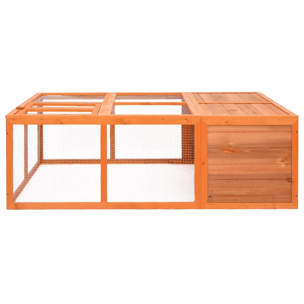 Vidaxl Animal Loft per 150x100x50 cm di pineta solida da 150x50 cm