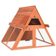 Vidaxl Rabbit Hutch 152x127x109.5 cm Pineo solido