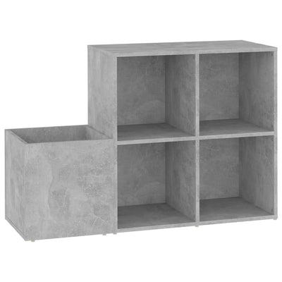Vidaxl Storage Armadiet 105x35.5x70 cm Betongrijs in legno elaborato