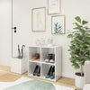 VIDAXL CABINATURA PER SCAPRAGGIO 105X35.5x70 CM White lucido in legno