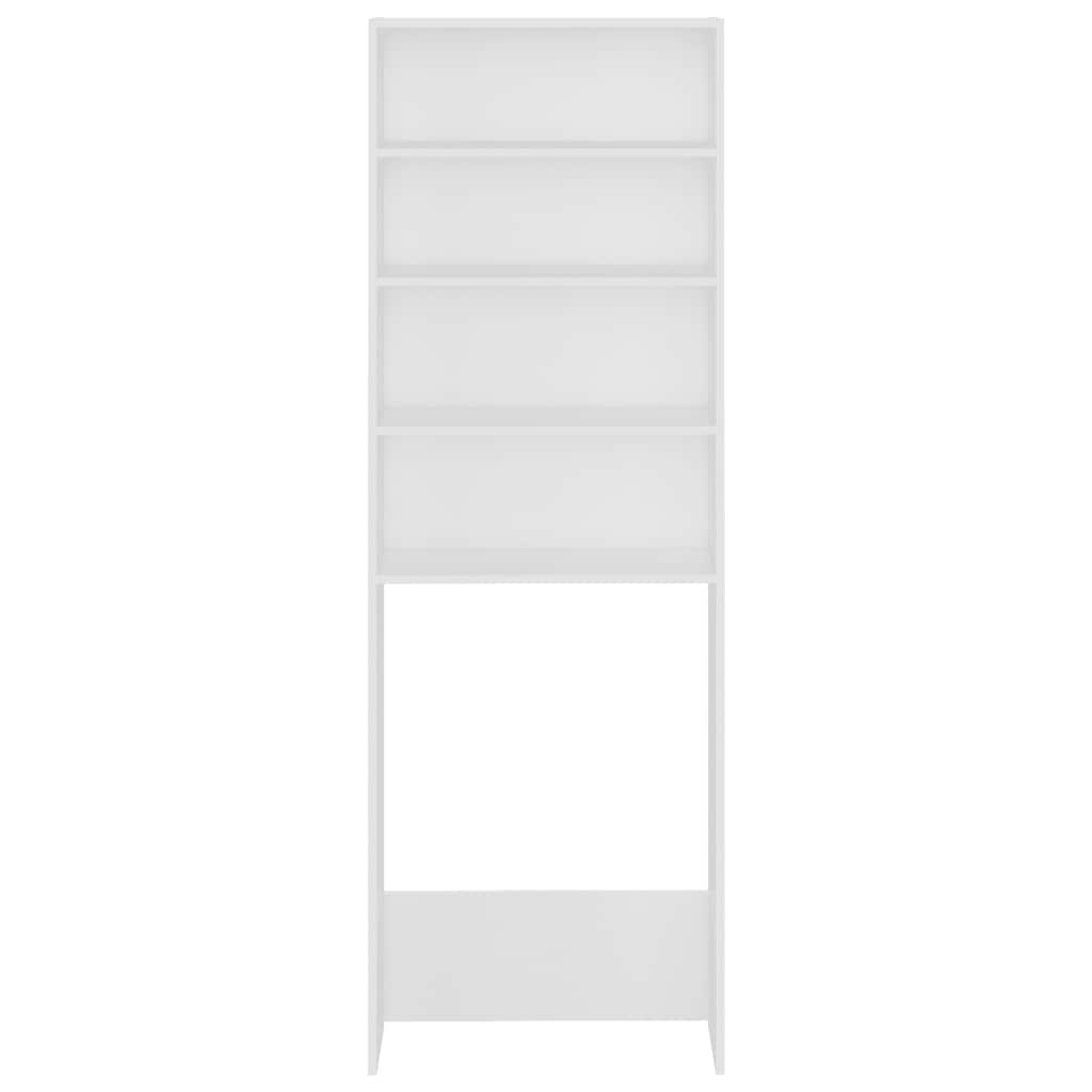 Vidaxl wasmachinekast 64x24x190 cm wit