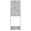 Mueble para lavadora Vidaxx 64x25,5x190 cm gris hormigón