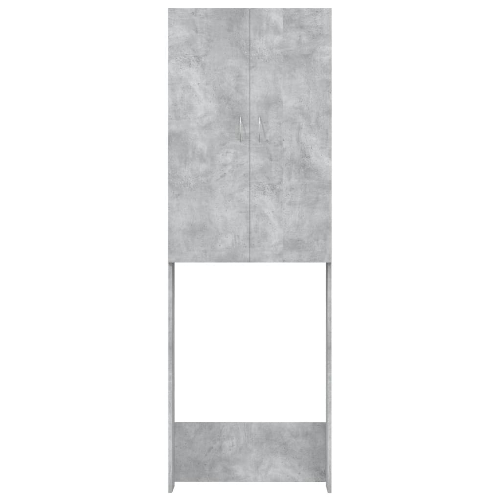 Mueble para lavadora Vidaxx 64x25,5x190 cm gris hormigón