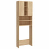 Vidaxl Washing Machine Cabinet 64x25.5x190 cm Sonoma Oak -colorato
