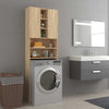 Vidaxl Washing Machine Cabinet 64x25.5x190 cm Sonoma Oak -colorato