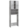 Gabinete de lavadora Vidaxl 64x25.5x190 cm Precio de concreto