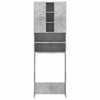 Gabinete de lavadora Vidaxl 64x25.5x190 cm Precio de concreto