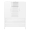 Armario de lavadora Vidaxl 70.5x25.5x90 cm de alto brillo blanco