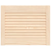 Porta dell'armadietto Vidaxl con doghe 39.5x49,4 cm pino solido