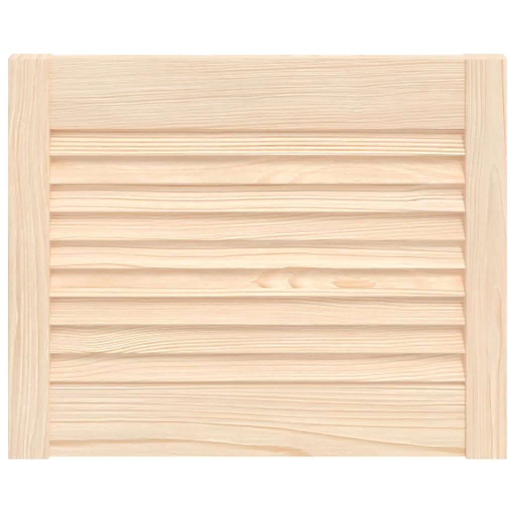 Porta dell'armadietto Vidaxl con doghe 39.5x49,4 cm pino solido