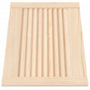 Porta dell'armadietto Vidaxl con doghe 39.5x49,4 cm pino solido