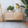 Porte di armadietti Vidaxl con doghe 2 pezzi 39.5x49,4 cm Pino solido