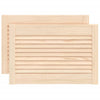 Porte di armadietti Vidaxl con doghe 2 pezzi 39.5x59,4 cm Pino solido