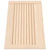 Porte di armadietti Vidaxl con doghe 2 pezzi 39.5x59,4 cm Pino solido