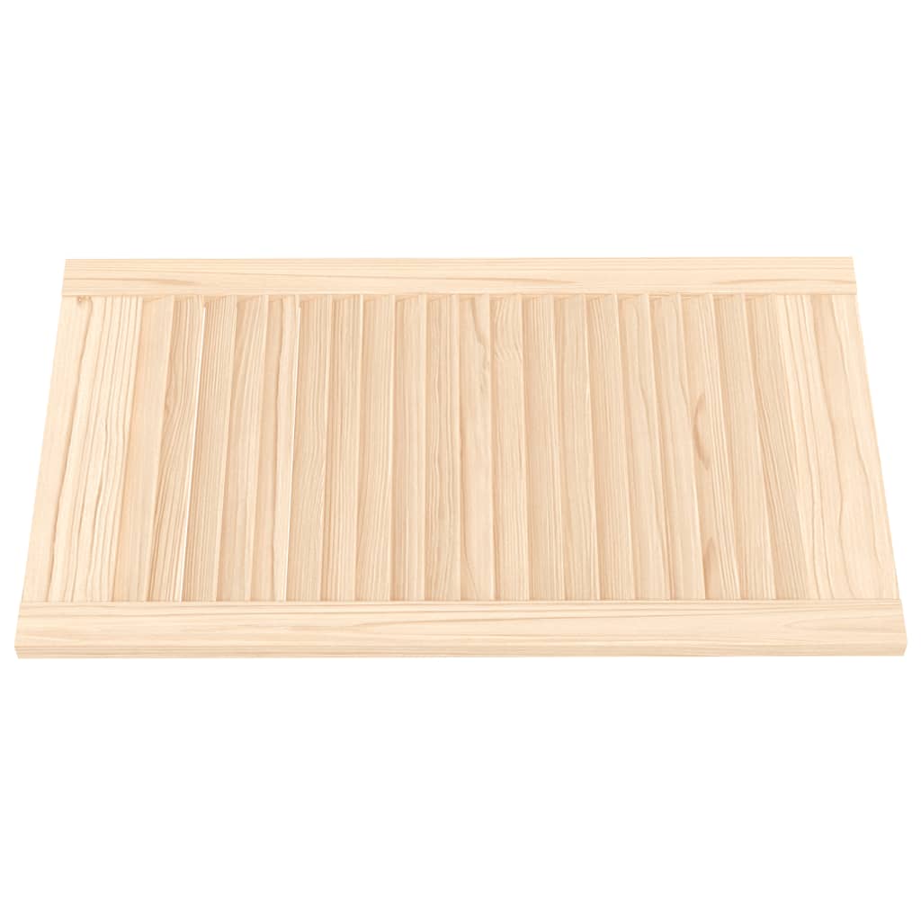 Porta dell'armadietto Vidaxl con doghe 69x39,4 cm pino solido