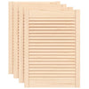 Porte di armadietto Vidaxl con doghe 4 pezzi 69x49,4 cm Pinna solida