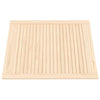 Porte di armadietto Vidaxl con doghe 2 pezzi 69x59,4 cm pino solido