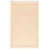 Puerta del gabinete Vidaxl con listones de 99.3x59.4 cm de pino sólido