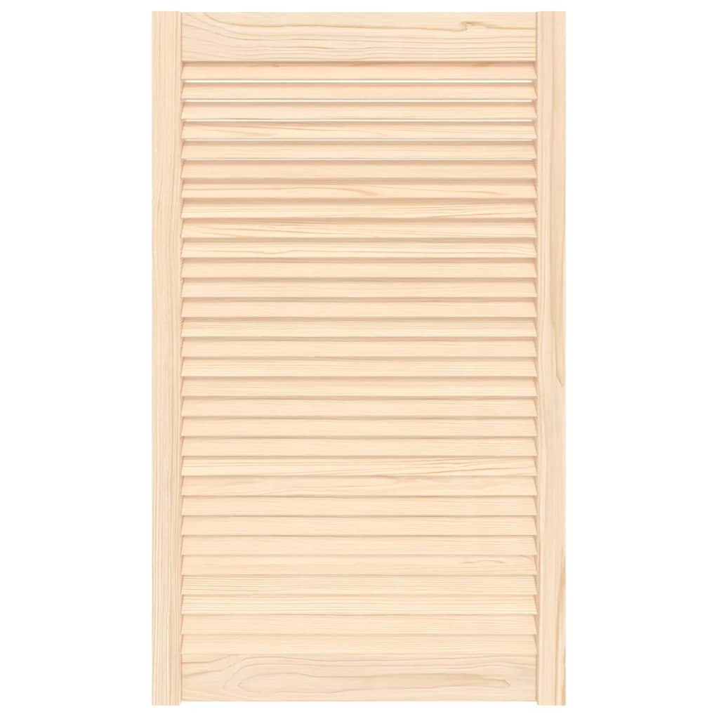 Porta dell'armadio Vidaxl con doghe 99.3x59,4 cm Pinna solida