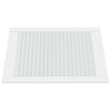 Puerta del gabinete Vidaxl con listones de 69x49.4 cm de pino sólido blanco