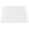 Vidaxl kastdeuren met lamellen 4 st 69x59,4 cm massief grenenhout wit