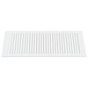 Porte di armadietti Vidaxl con doghe 2 pezzi 99.3x39,4 cm Pino legno bianco
