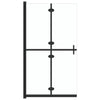 Vidaxl Walk-In Shower Wall Plegable 70x190 cm ESG-GLAS transparente