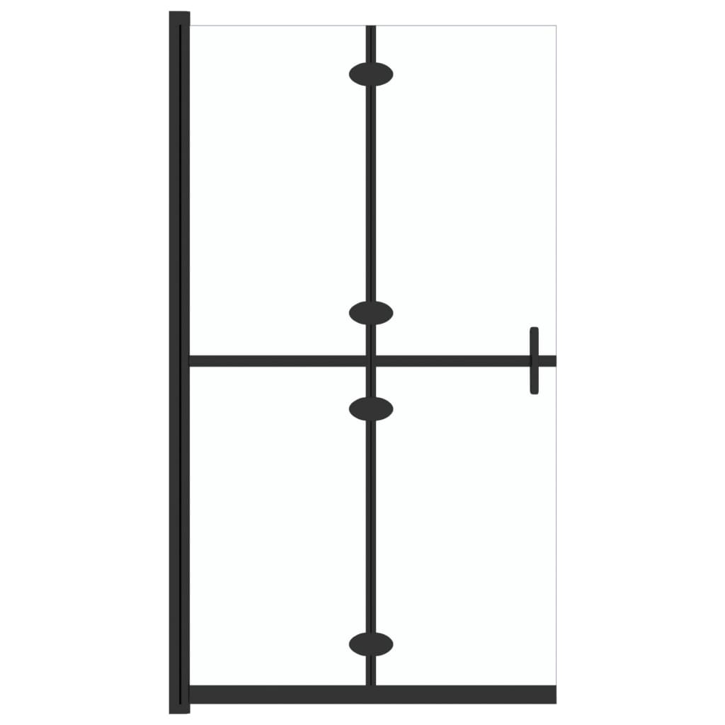 Vidaxl Walk-In Shower Wall Plegable 70x190 cm ESG-GLAS transparente