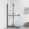 Vidaxl Walk-In Shower Wall Plegable 120x190 cm ESG-GLAS transparente