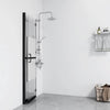 Vidaxl Walk-in Walk-In Wall Croppecible 100x190 cm ESG-Glas Halfmat