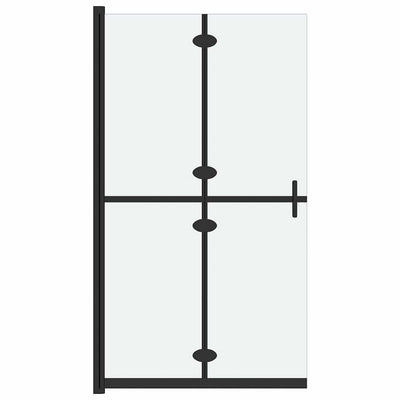 Vidaxl Walk-In Show-In Wall Collapsible 70x190 cm ESG-Glas Mat