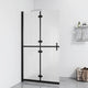 Vidaxl inloopdouchewand inklapbaar 70x190 cm esg-glas mat