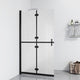 Vidaxl inloopdouchewand inklapbaar 100x190 cm esg-glas mat