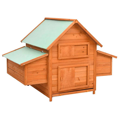 Vidaxl Chicken Coop 150x96x110 cm Pineo solido