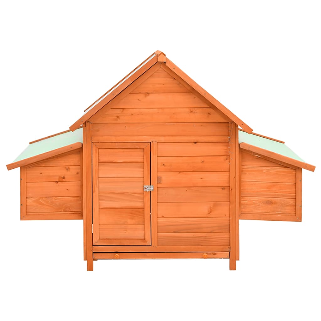 Vidaxl Chicken Coop 150x96x110 cm Pineo solido