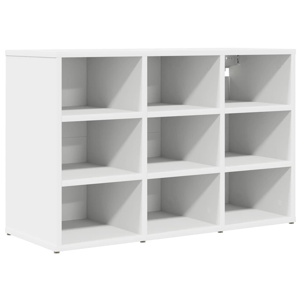 Scarpiera Vidaxx con ripiano bianco 77,5 x 30 x 51 cm in MDF