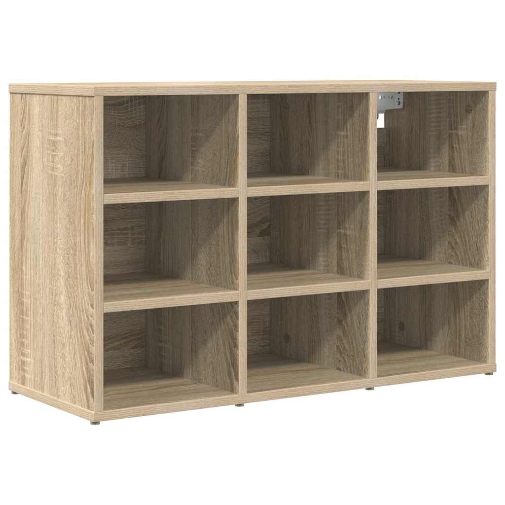 Scarpiera Vidaxl rovere Sonoma 77,5 x 30 x 51 cm in derivati del legno