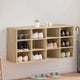 Vidaxl zapatero roble sonoma 103 x 30 x 51 cm madera contrachapada