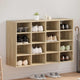 Vidaxx zapatero roble sonoma 103 x 30 x 67 cm madera contrachapada